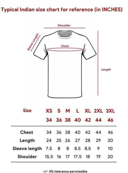 Lookswala Men's Regular Fit Half Sleeve Round Neck T-Shirt