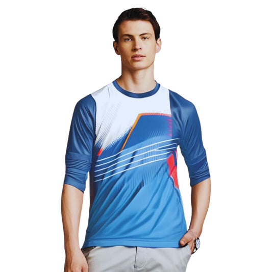 Lookswala Mens Sportswear Round Neck T-Shirt WIth Half Sleeves - Lookswala