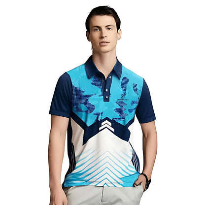 Lookswala Mens Sportswear Polo Neck T-Shirt with Half Sleeves - Lookswala