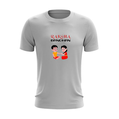 Lookswala Unisex Raksha Bandhan T-Shirt With Half Sleeves