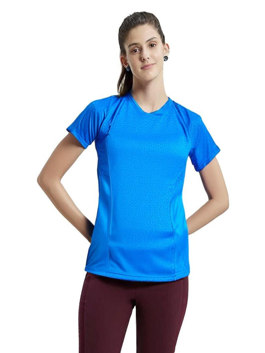 Lookswala Womens Round Neck T-Shirt With Half Sleeves