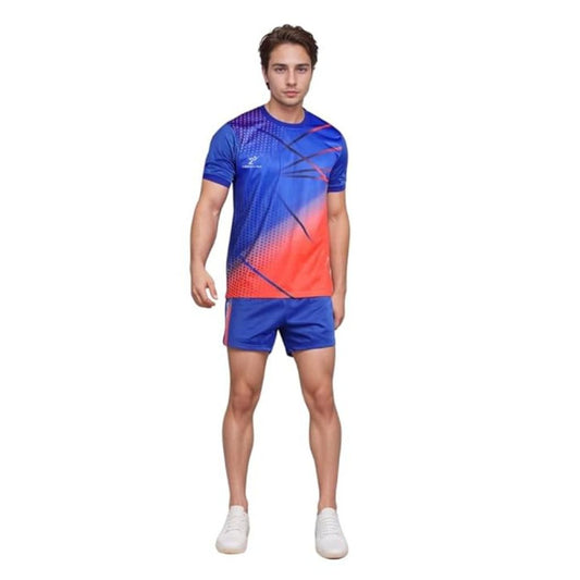 Lookswala Unisex Adult Kabaddi Printed Regular Fit Sports T-Shirt with Shorts